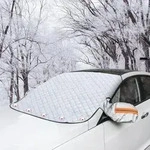 Windschutzscheibe Abdeckung Auto Magnet Faltbar Sonne Schnee Frost 225x110cm