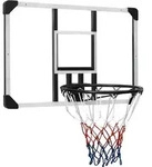 vidaXL Basketballkorb Transparent 90x60x2,5 cm Polycarbonat - Transparent