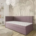 Masseno Boxspringbett ARIS 90x200 cm Komplett-Set mit Bonell Matratze und...