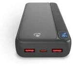Nedis powerbank - 20000 mAh - 20 W - 1.5 / 1.67 / 2.0 / 2.22 / 3.0 A -
