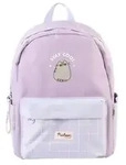 Pusheen, Rucksack mit grosser Fronttasche und Seitentaschen Stay Cool, Violett -