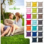 Green Bean&reg; Sitzsack "Square" XXL 140x180cm mit 380 Liter EPS Perlen -
