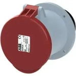 Amphenol 63 Ampere CEE Einbausteckdose 5-polig (3P+N+PE) Buchse, Kodierung 6h...