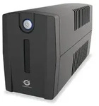 Conceptronic ZEUS01G 650VA 360W USV, 2x UK-Steckdosen, HID-USB, RJ45 Ein/Aus, mit