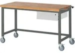 STIER Fahrbare Werkbank Premium mit 1 Schublade BxTxH 1500x700x880 mm