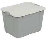 Aufbewahrungsbox Kunststoff Aufbewahrungskasten Box mit Deckel BRANQ VELUR 30 L...