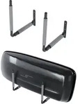 QLS Dachboxen Wandhalterung Wandhalter Dachkoffer Skibox Schaum Grau 82 cm BOX1...