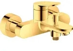 Duravit Wannen-Einhebelmischer Wave AP, Umst m autom. R&uuml;ckstellg., gol pol. - Gold