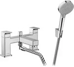 Hansgrohe 71462000 2-Loch Wannen-/Brausemischer - Silber