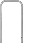 Fahrradanlehnb&uuml;gel 115x58 cm Stahl feuerverzinkt &Oslash; 48 mm zum Einbetonieren
