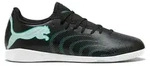 Puma FUTURE 9 PLAY IT Hallenfu&szlig;ballschuhe Black-Intense Mint-White, Schuhgr&ouml;&szlig;e:44