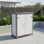 Mucola Ger&auml;teschrank Ger&auml;tehaus Gartenschuppen Schrank Schuppen Gartenschrank...
