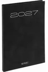 herlitz Taschenkalender Sidney 2027 A5 schwarz - Schwarz