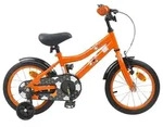 vidaXL Kinderfahrrad 12 Zoll f&uuml;r 2-4 Jahre alt Orange - Orange