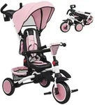 AIYAPLAY Dreirad 6in1 mit Schubstange f&uuml;r 1-5 Jahre Kinderdreirad mit Tasche -...