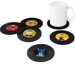 Winkee Rocks - Vinyl Rock Untersetzer