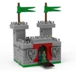 Grijs Kasteel - Promotionele LEGO 6487473 - Grau