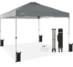 Skandika Pavillon Solvorn 3,6 x 3,6 m | patentierter Einhand-Mechanismus, Pop Up