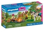 PLAYMOBIL Reitausflug mit Lagerfeuer