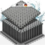 tillvex&reg; Pool Bodenschutzmatte Anthrazit - 48 St&uuml;ck | Unterlegmatte f&uuml;r Pool...