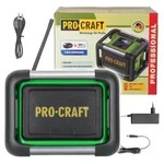 Procraft PJS20bb Akku Baustellenradio 20 V 80 W FM DAB+ Bluetooth Solo - ohne...
