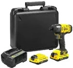 Stanley FATMAX SFMCF800C2K-QW, Schlagschrauber, Pistolengriff, Schwarz, Gelb,...