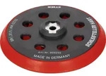 STIER Schleifteller St&uuml;tzteller hart D123mm 5/16&ldquo; M8 f&uuml;r Exzenterschleifer,