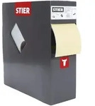 STIER Schleifpapier auf Schaumunterlage P180, 115x92mm Rollenl&auml;nge: 25m, f&uuml;r