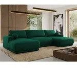 MKS MEBLE Ecksofa XXL Wohnlandschaft RINA U-Form Ecksofa mit Schlaffunktion &