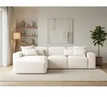 GrainGold Ecksofa L-Form Links Leni - Ecksofa f&uuml;rs Wohnzimmer - Moderne...