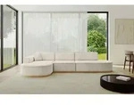 ALTDECOR Ecksofa in L-Form MARI-L2-v2 - 328x171x83 cm Beige - Corner Sofa Bett