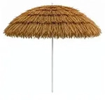 Linder Exclusiv Sonnenschirm, Strandschirm,UV-Schutz 30,Hawaii Braun - Braun