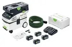 Festool CTLC MIDI I-Basic Akku Absaugmobil 36 V ( 2x 18 V ) Staubklasse L + 4x Akku