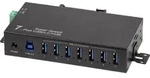 LOGILINK USB-Hub UA0444 7-Port Industrie - Schwarz