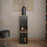Weinregal Vicco Repose Goldkraft Eiche/Anthrazit 30 x 106 cm, Model 55361 -