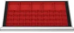 STIER Schubladeneinteilung Kleinteilek&auml;sten BLH 50 mm Innenma&szlig; 800x450 mm 40...
