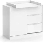 Wickelkommode Vicco Ruben Wei&szlig; 113 x 93 cm mit Wickelaufsatz, Model 40575 - Wei&szlig;