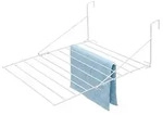 Trocknergestell f&uuml;r Balkon und Heizung 73 x 58 cm platzsparender...