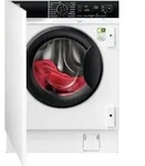 AEG Series 8000 LWN8E8636F, Frontlader, Integriert, Links, Schwarz, Transparent,