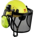 MUSTBAU Sicherheitshelm Schutzhelm Set - EN397 mit Ohrsch&uuml;tzern und Netzvisier -