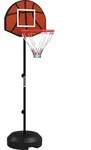 SPORTNOW Basketballst&auml;nder Magnet-Dartscheibe Basketballkorb mit St&auml;nder