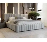 GrainGold Polsterbett Bliss 140x200 cm - Bett 140x200, Polsterbett mit...