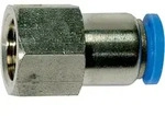 Riegler Gerade Steckverschraubung &raquo;Blaue Serie&laquo;, G 3/8 innen, &Oslash; 14 mm