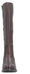 Rieker Damen Stiefel Chalsea Langschaft Blockabsatz 74188, Gr&ouml;&szlig;e:37 EU, Farbe:Braun