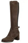 Nero Giardini Stiefel Stiefel Veloursleder/Textil - Dunkelbraun - 35