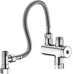 Delabie UT-Therm. PREMIX NANO 3/8" verchr. + Anschluss-Set PEX L.300