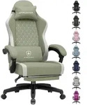 GTPLAYER Gaming Stuhl Ergonomischer, PC Stuhl Atmungsaktiver Stoff, Gro&szlig; und...