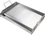 VEVOR Grillplatte 430 Edelstahl 58,7 x 39,5 x 9,9 cm - Universal Grillplatte 2...