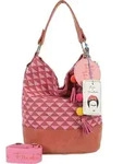 Fritzi aus Preu&szlig;en Schultertasche Umh&auml;ngetasche Izzy07 Fritzi x Frida Kahlo...