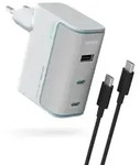 Cuktech AD1003EU 100W GaN USB-C Ladeger&auml;t 3 Port - Wei&szlig;